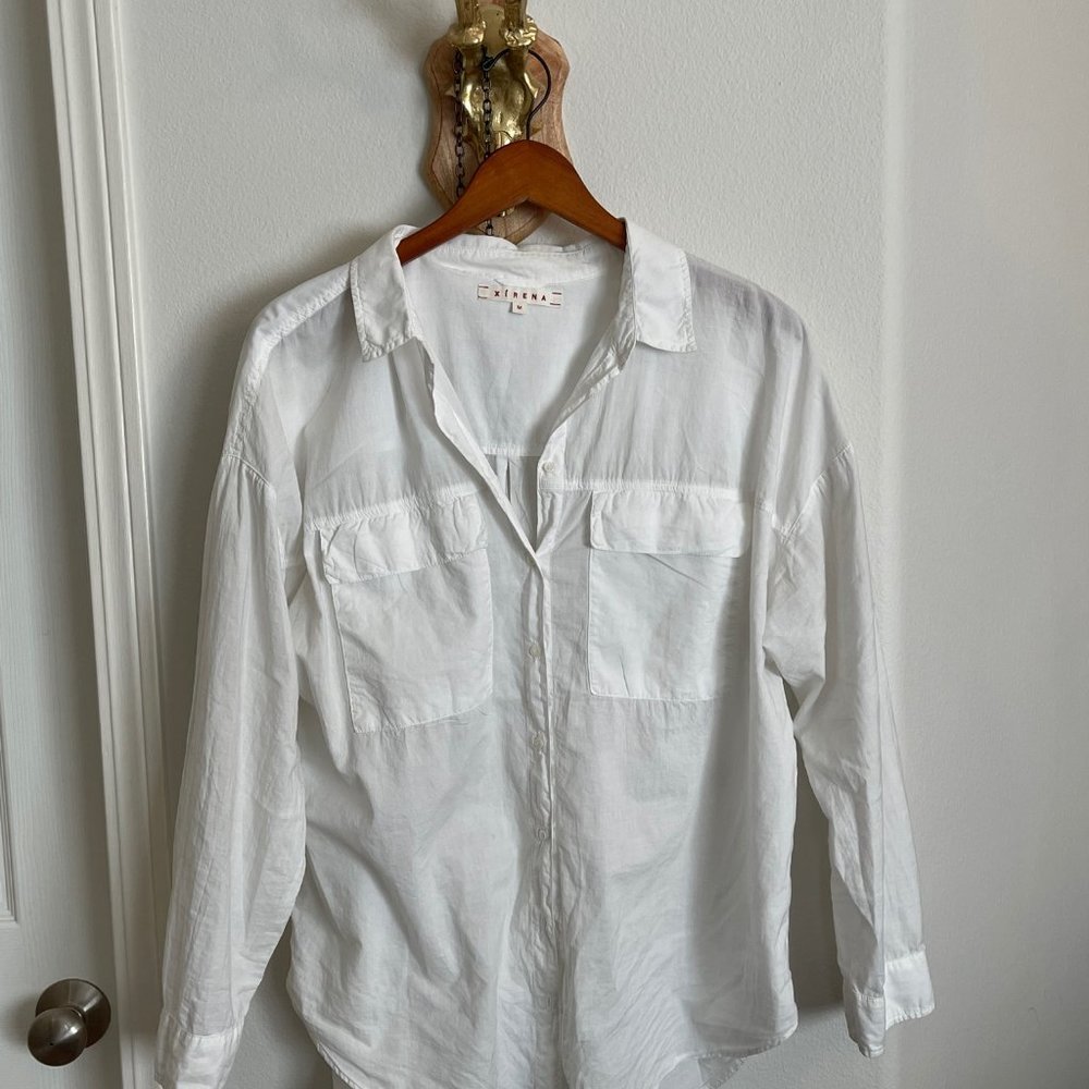 Xirena Button Down - White Size M - image 1